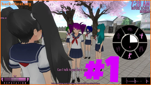 (YANDERE) School Girl - High School tips Simulator screenshot