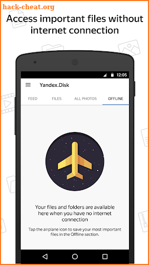 Yandex.Disk screenshot