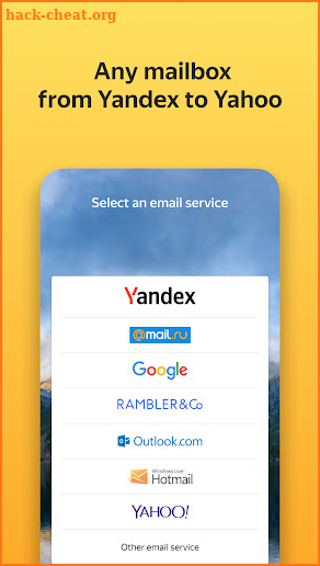 Yandex.Mail screenshot