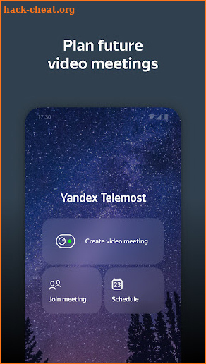 Yandex.Telemost screenshot