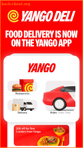 Yango Deli: Food Delivery screenshot