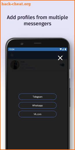 Yansa - tracker for Whatsapp screenshot