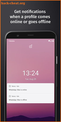 Yanva - tracker for Whatsapp screenshot