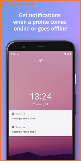 Yanza - tracker for Whatsapp screenshot