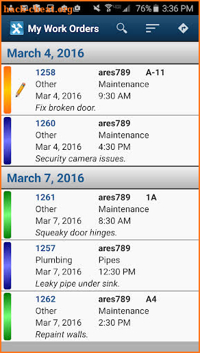 Yardi Maintenance Mobile screenshot