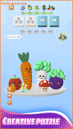 Yarn Adventure: Color Sort 3D screenshot