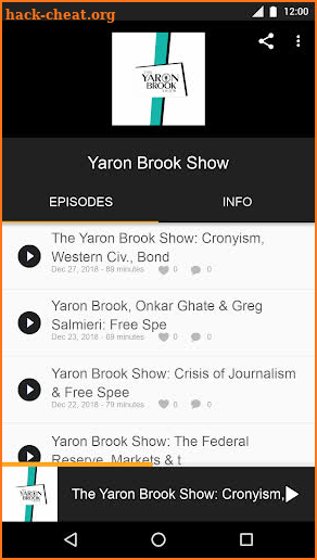 Yaron Brook Show screenshot