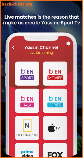 Yassine Sport Tv screenshot