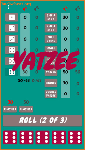 Yatzee Extra screenshot