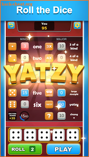 Yatzy 3D: Dice Game Online screenshot