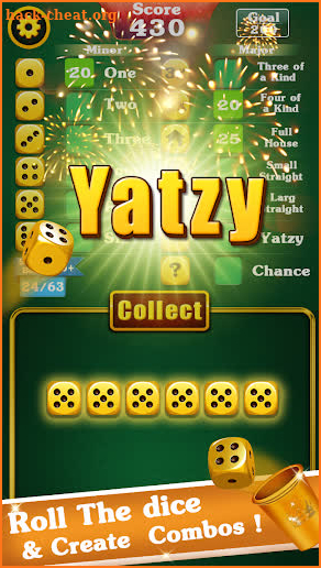 Yatzy Dice screenshot
