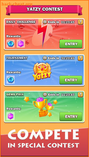Yatzy-Free social dice game screenshot