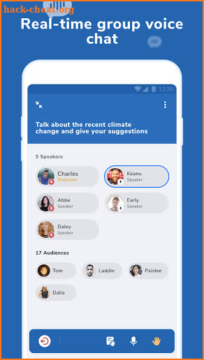 YaYa - Meet New People, Free Group Voice Chat Room screenshot