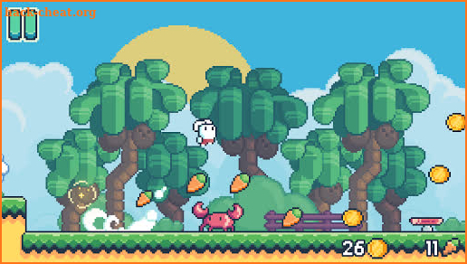 Yeah Bunny 2 - pixel retro arcade platformer screenshot