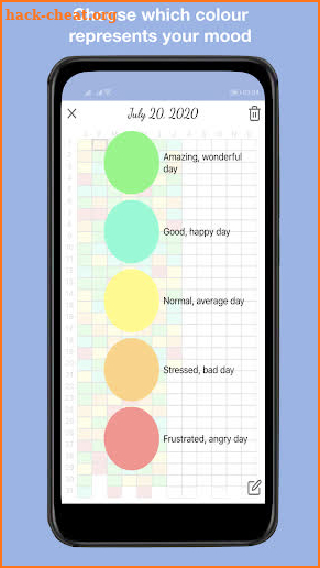 Year in Pixels - Mood Analyser screenshot