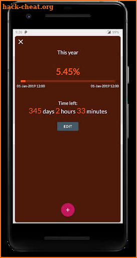Year In Progress - Deadline Tracker screenshot