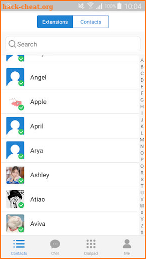 Yeastar Linkus Mobile Client screenshot