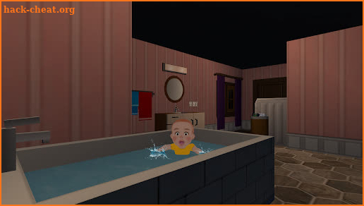 Yellow Baby In Haunted House screenshot