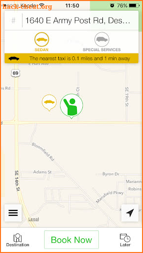 Yellow Cab Co screenshot