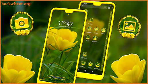 Yellow Tulip Theme screenshot