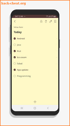 YellowNote - Notepad, Notes screenshot