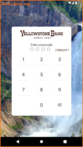 Yellowstone Bank screenshot