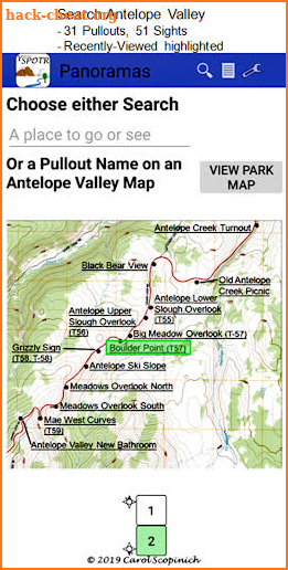 Yellowstone SPOTR screenshot