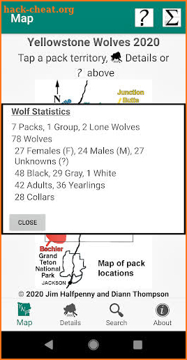 Yellowstone Wolves 2020 screenshot