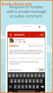 Yelp for Business Owners screenshot