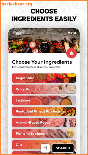 Yeniyo - Cook Your Ingredients screenshot