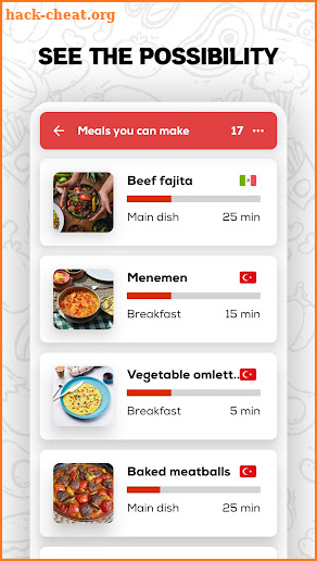 Yeniyo - Cook Your Ingredients screenshot