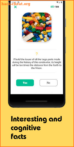 Yes or No? Trivia game with facts screenshot
