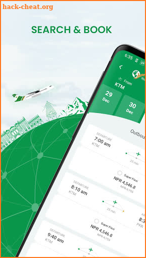 Yeti Airlines screenshot