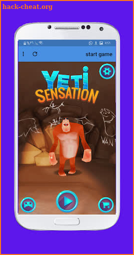 yeti sensation Run screenshot