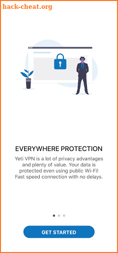 Yeti VPN screenshot