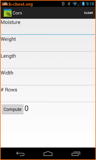 Yield Calculator screenshot