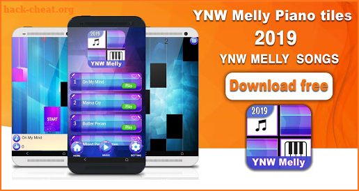 YNW Melly Piano Tiles 2019 screenshot