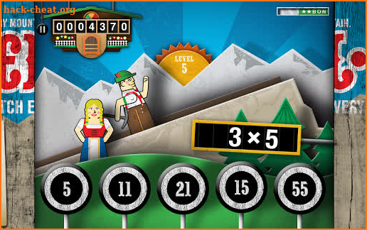 YodelOh Math Mountain screenshot