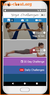 Yoga Challenge App screenshot