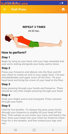 Yoga Exercise & Daily Yoga for Beginners screenshot