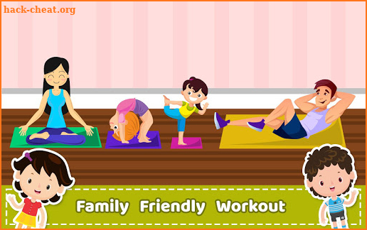 Yoga for Kids and Family fitness - Easy Workout screenshot