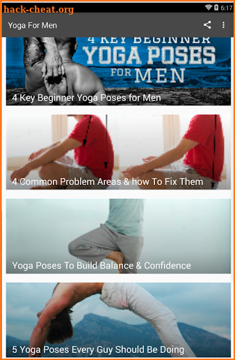 YOGA FOR MEN screenshot