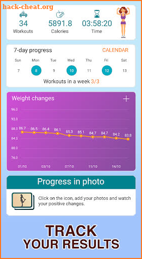Yoga for weight loss - Lose weight in 30 days plan screenshot