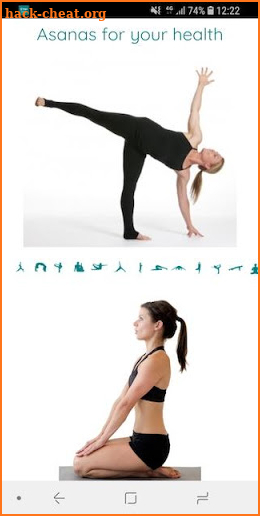 Yoga mastering - best yoga poses screenshot