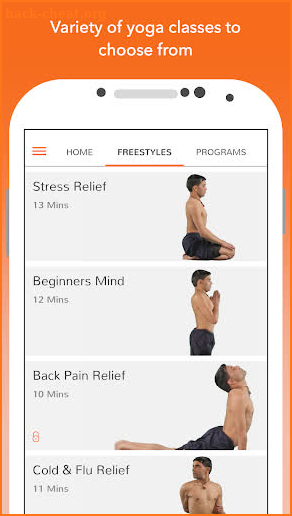 Yoga - Track Yoga screenshot