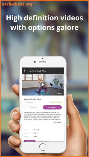 YogaDownload | Daily Yoga, Meditation, Fitness screenshot