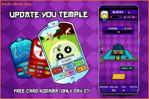 Yokai Alive Cards Game screenshot