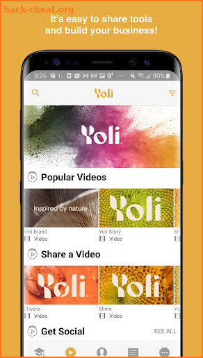 Yoli App screenshot