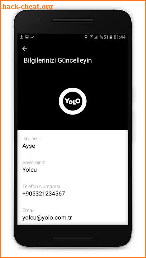 YOLO screenshot