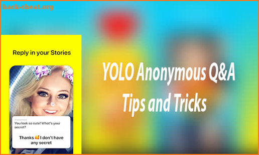 YOLO Anonymous Q&A Tips and Tricks screenshot